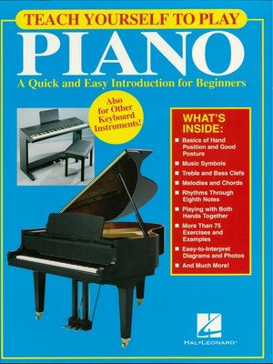 cover image of Teach Yourself to Play Piano (Music Instruction)